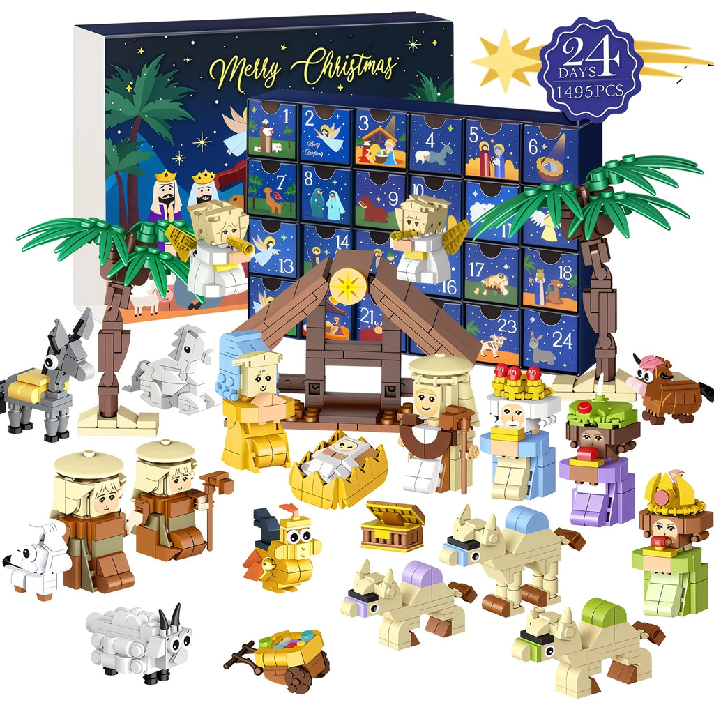 Jingle Joy™ Nativity Scene Advent Calendar