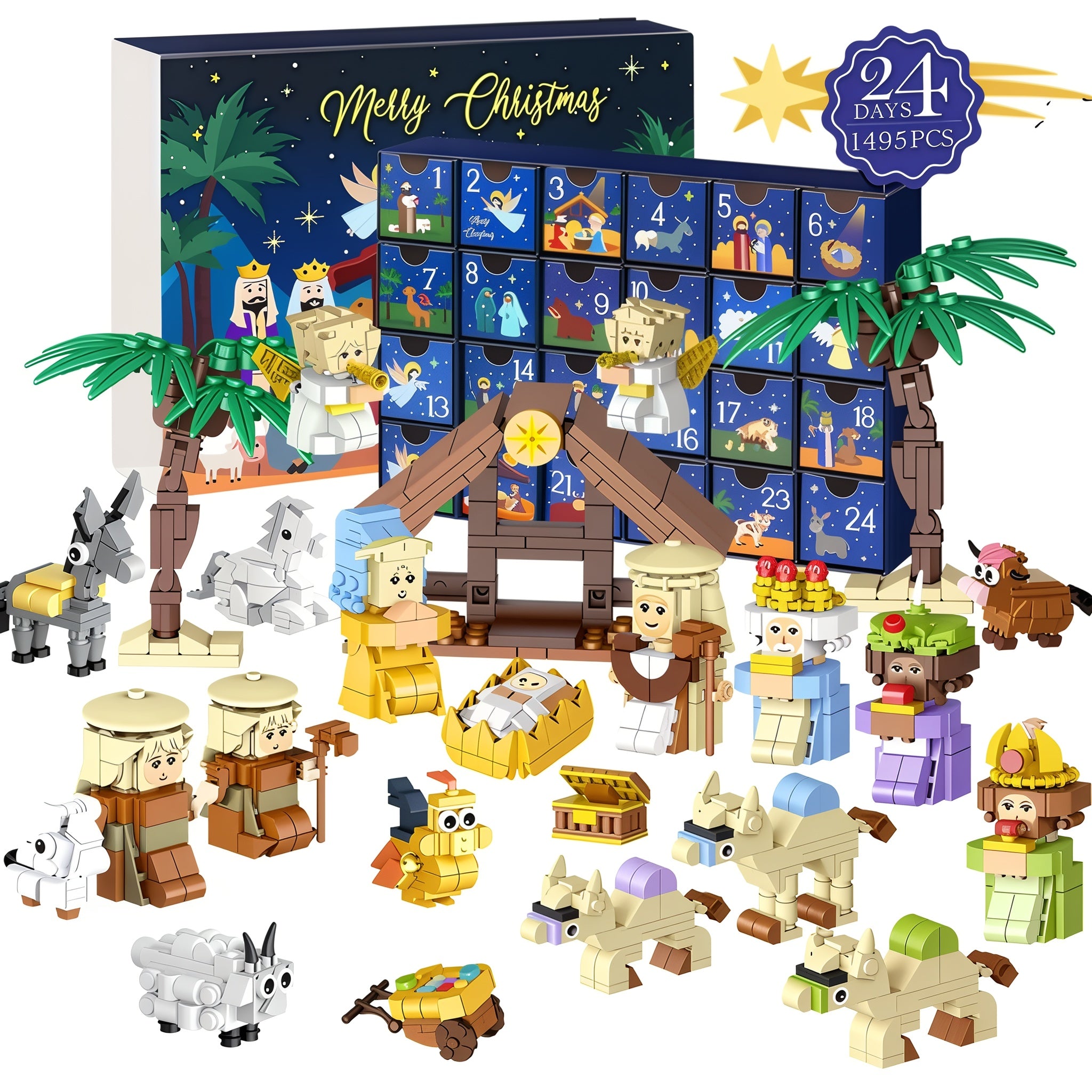 Jingle Joy™ Nativity Scene Advent Calendar