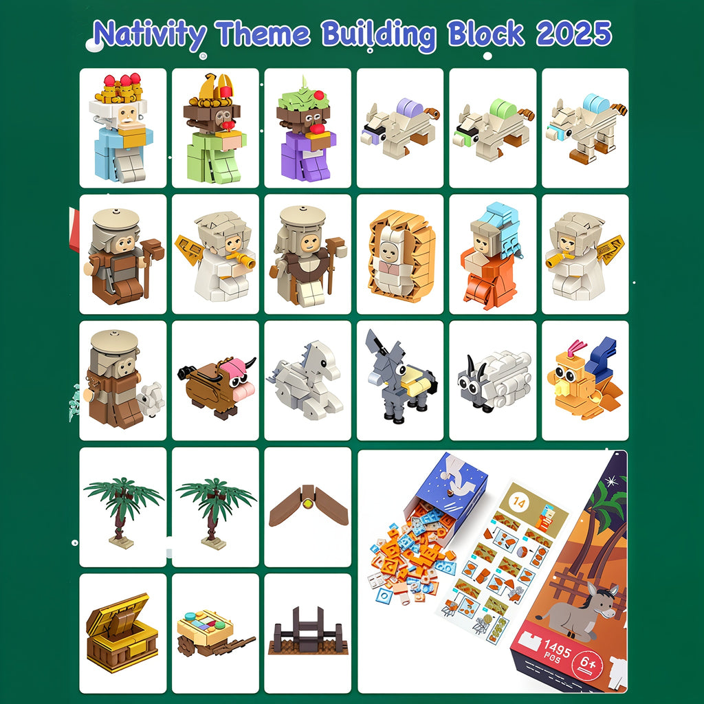 Jingle Joy™ Nativity Scene Advent Calendar