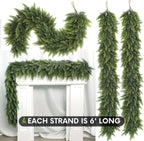 Jingle Joy™ 6 Ft Real Touch Cedar Garland